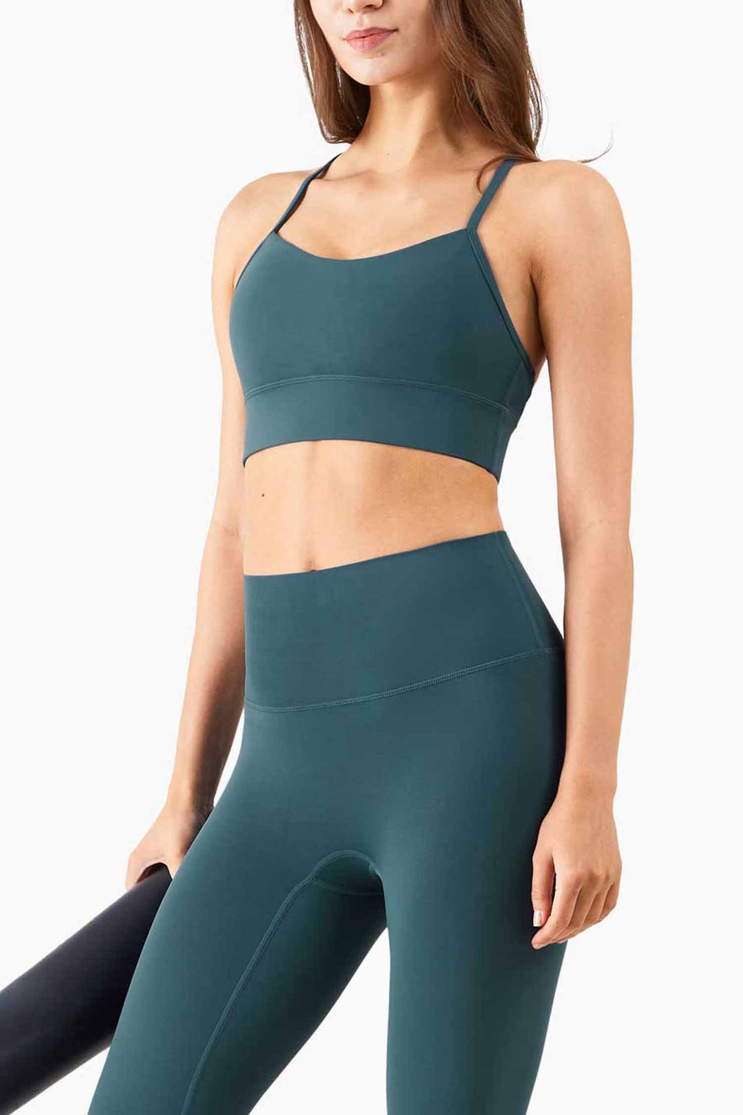 WX1219-NULS nuevo chaleco de yoga desnudo, ropa interior deportiva de Pilates, sujetador de yoga sexy con espalda para verano
