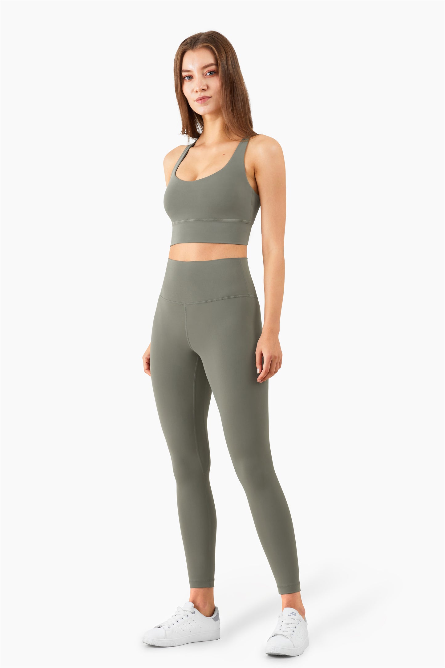 WX1230NULS Cómodo sujetador deportivo todo en uno para mujer, Europa y Estados Unidos, chaleco absorbible con suspensión trasera de belleza cruzada