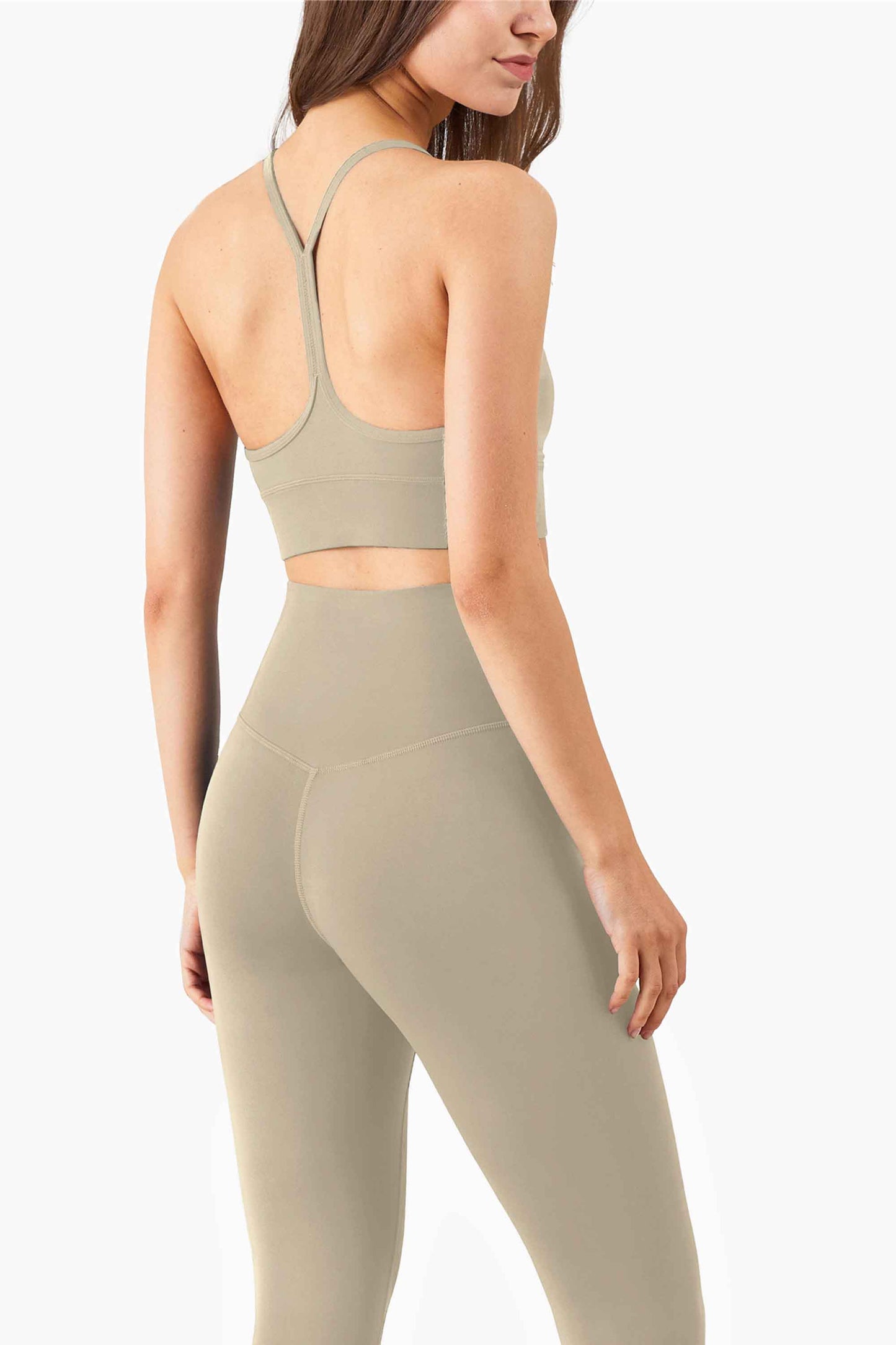 WX1219-NULS nuevo chaleco de yoga desnudo, ropa interior deportiva de Pilates, sujetador de yoga sexy con espalda para verano