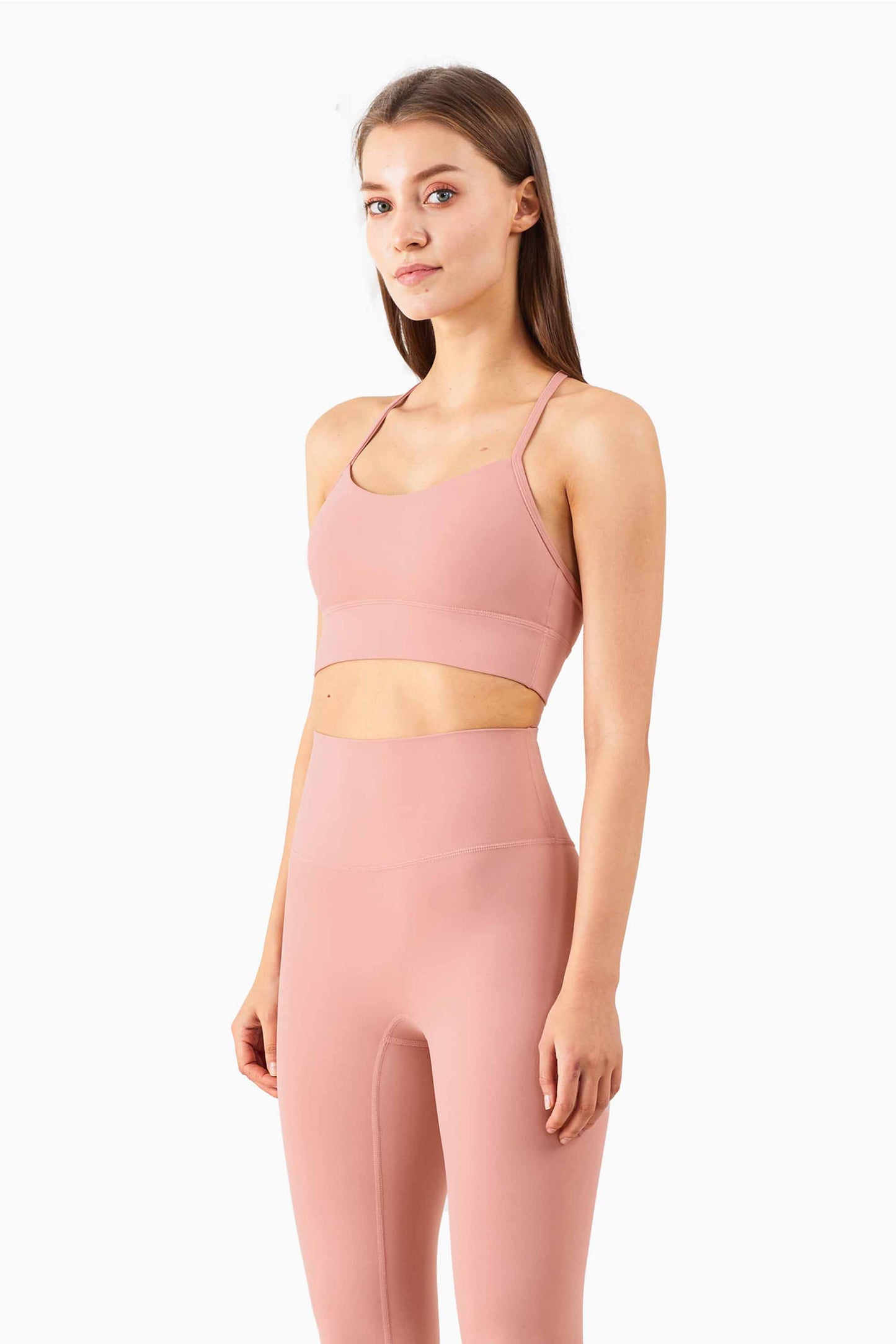 WX1219-NULS nuevo chaleco de yoga desnudo, ropa interior deportiva de Pilates, sujetador de yoga sexy con espalda para verano