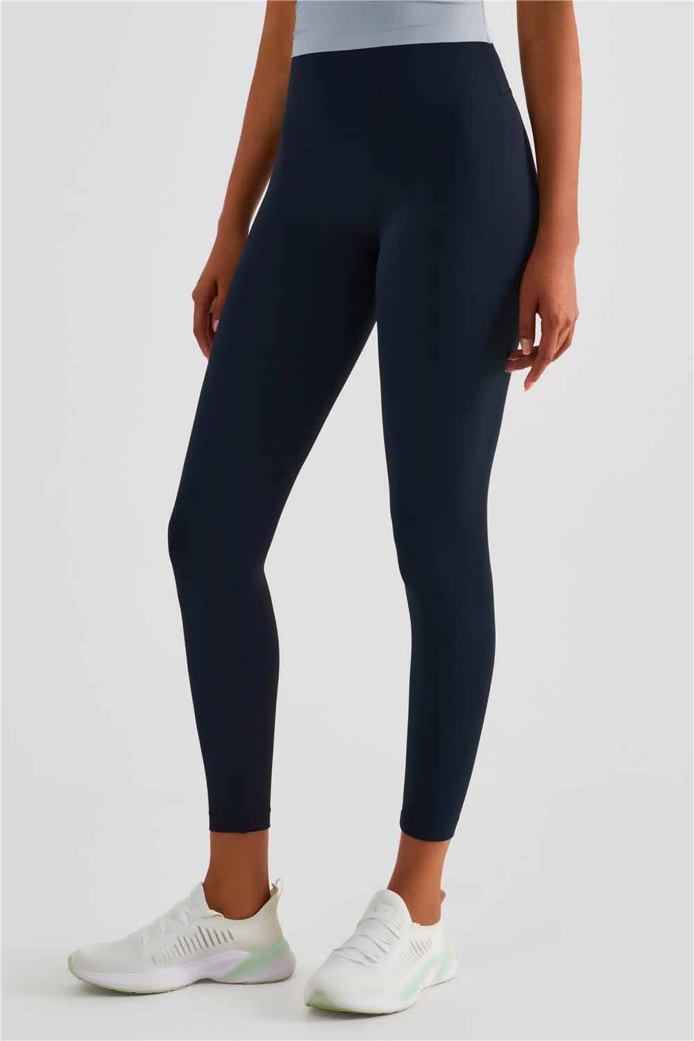 CK1486-NULS naked nine point yoga pants Women's Europe and America No T sport skinny fitness pants High waisted slimming hip lift peach pants