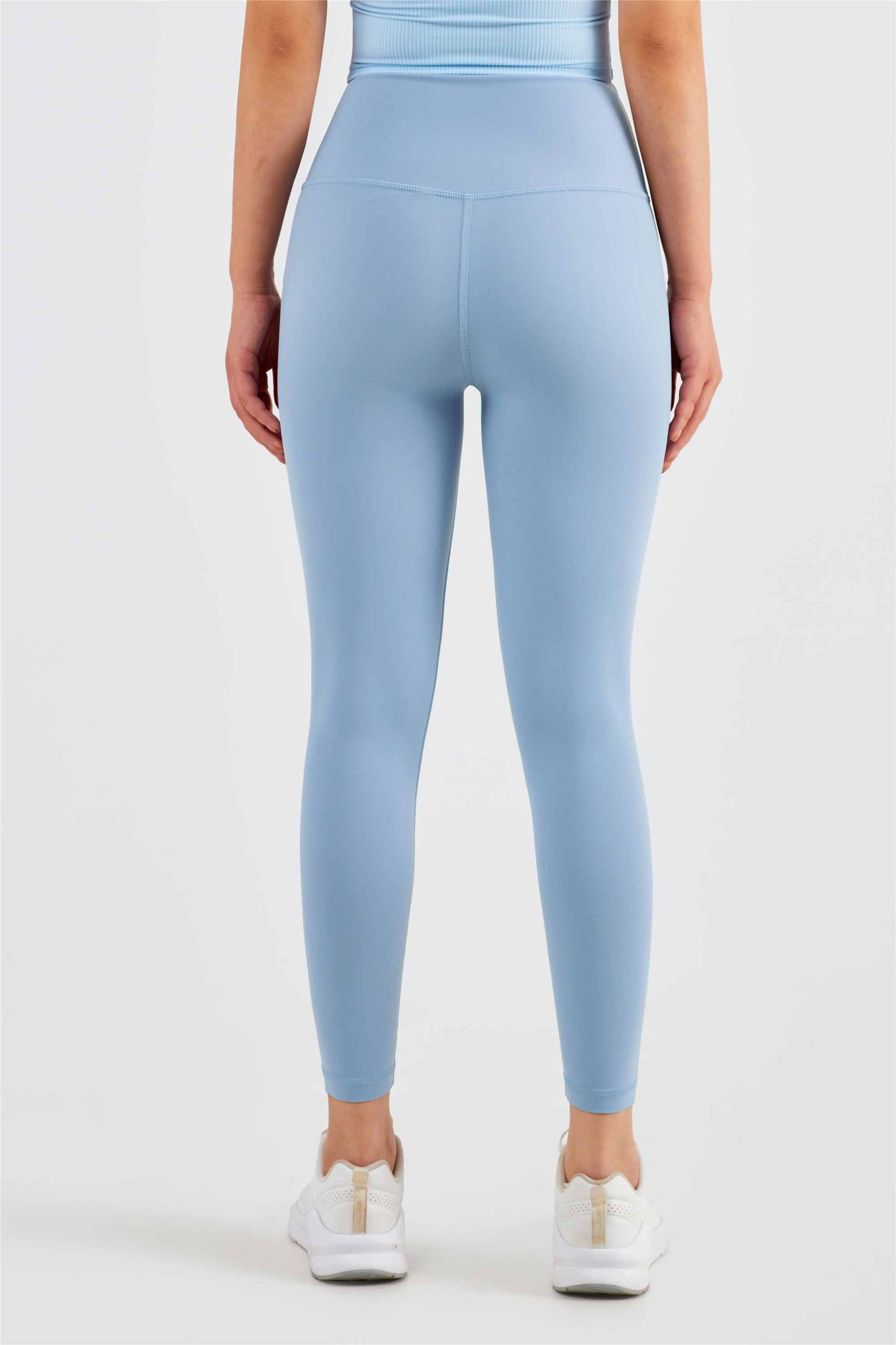 CK1525-Nuls Waist-hugging yoga pants Women's T-line anti-curl tights Peach Hip Lift Exercise pants