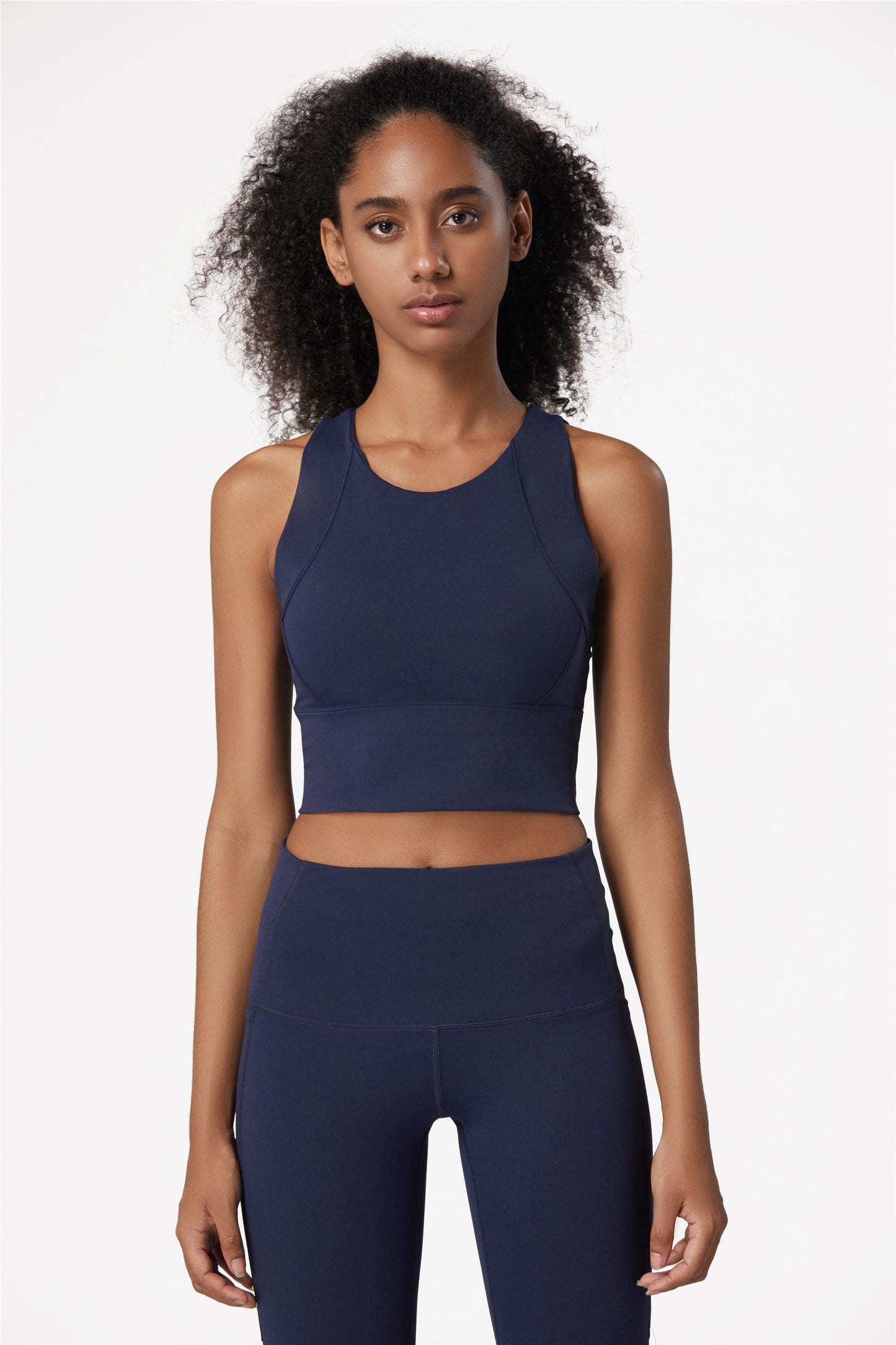 CK1227-BR Pantalones deportivos con forma de soporte de alta resistencia, pantalones de yoga de cintura alta para correr, ropa ajustada para yoga y fitness con realce de cadera para mujer