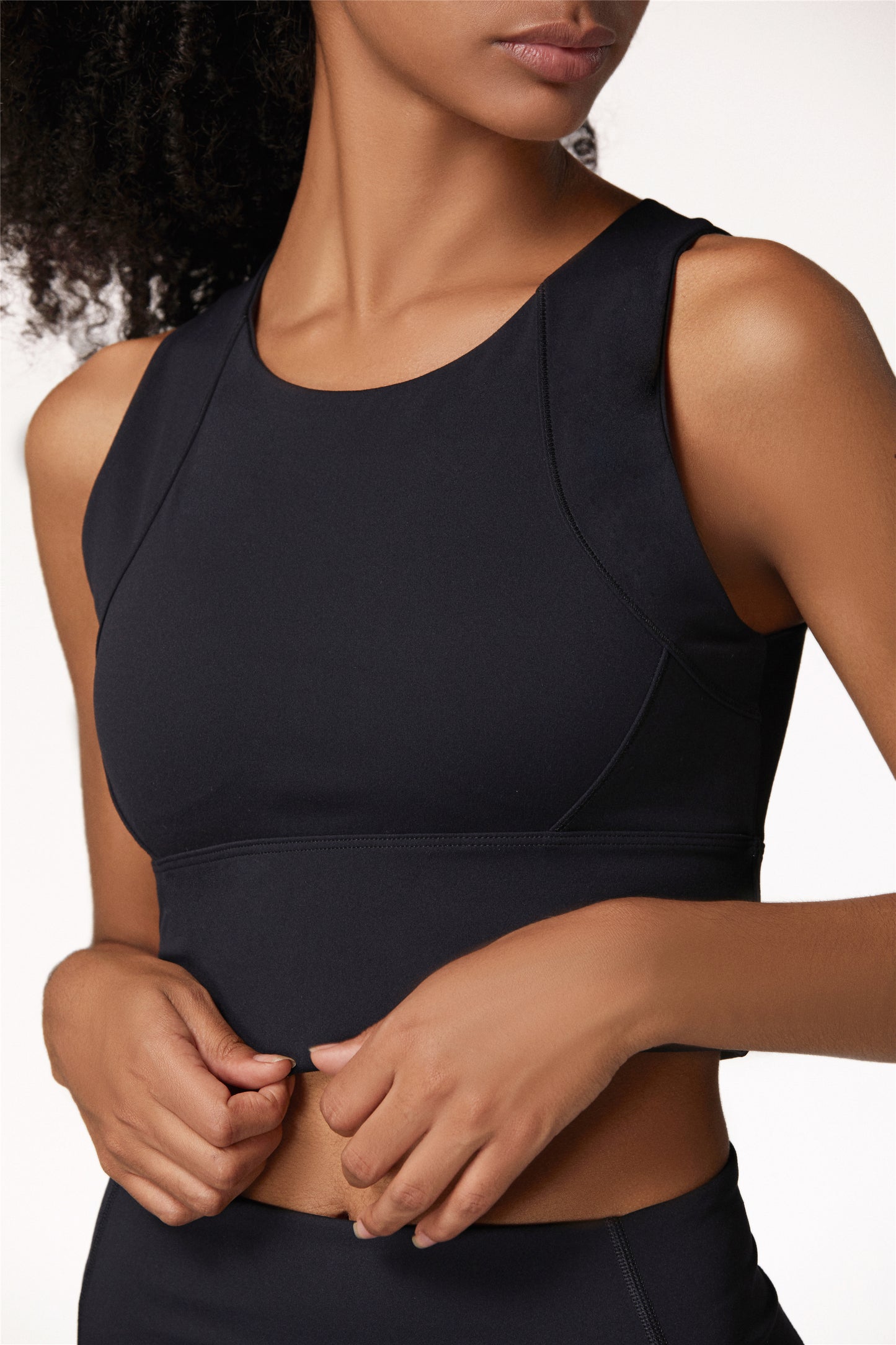 CK1227-BR Pantalones deportivos con forma de soporte de alta resistencia, pantalones de yoga de cintura alta para correr, ropa ajustada para yoga y fitness con realce de cadera para mujer