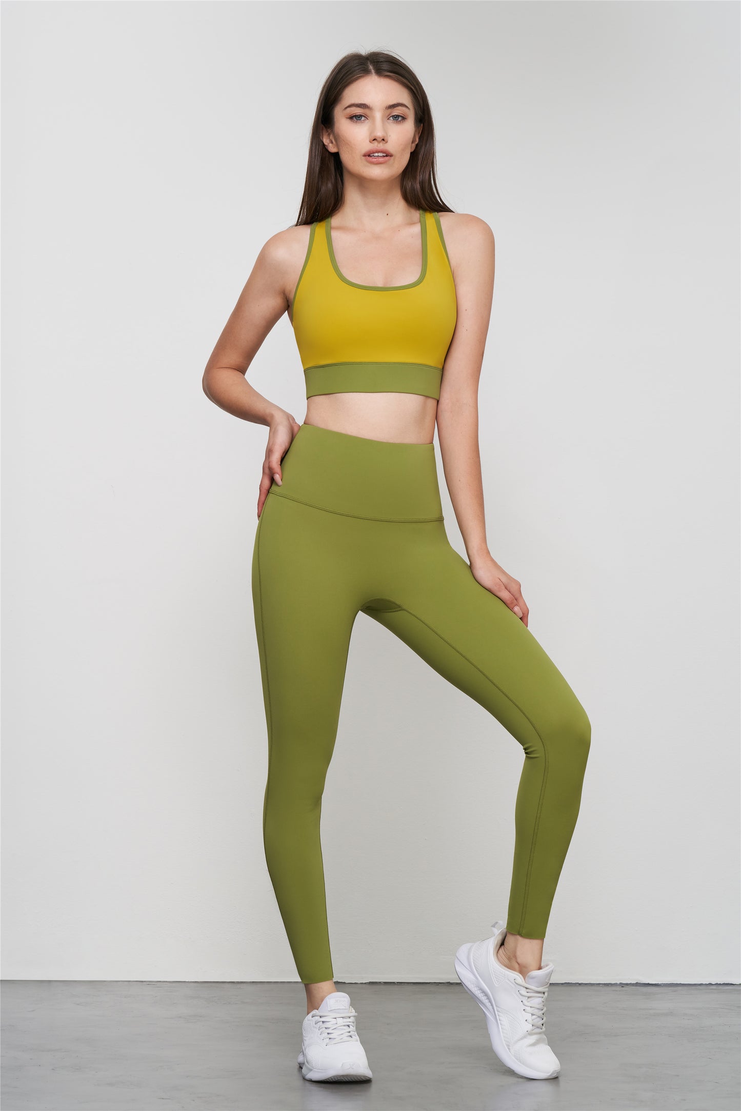 WX011-Lycra ropa interior deportiva de resistencia media color nude bolsillo trasero sujetador de Yoga sujetador de fitness con espalda hueca
