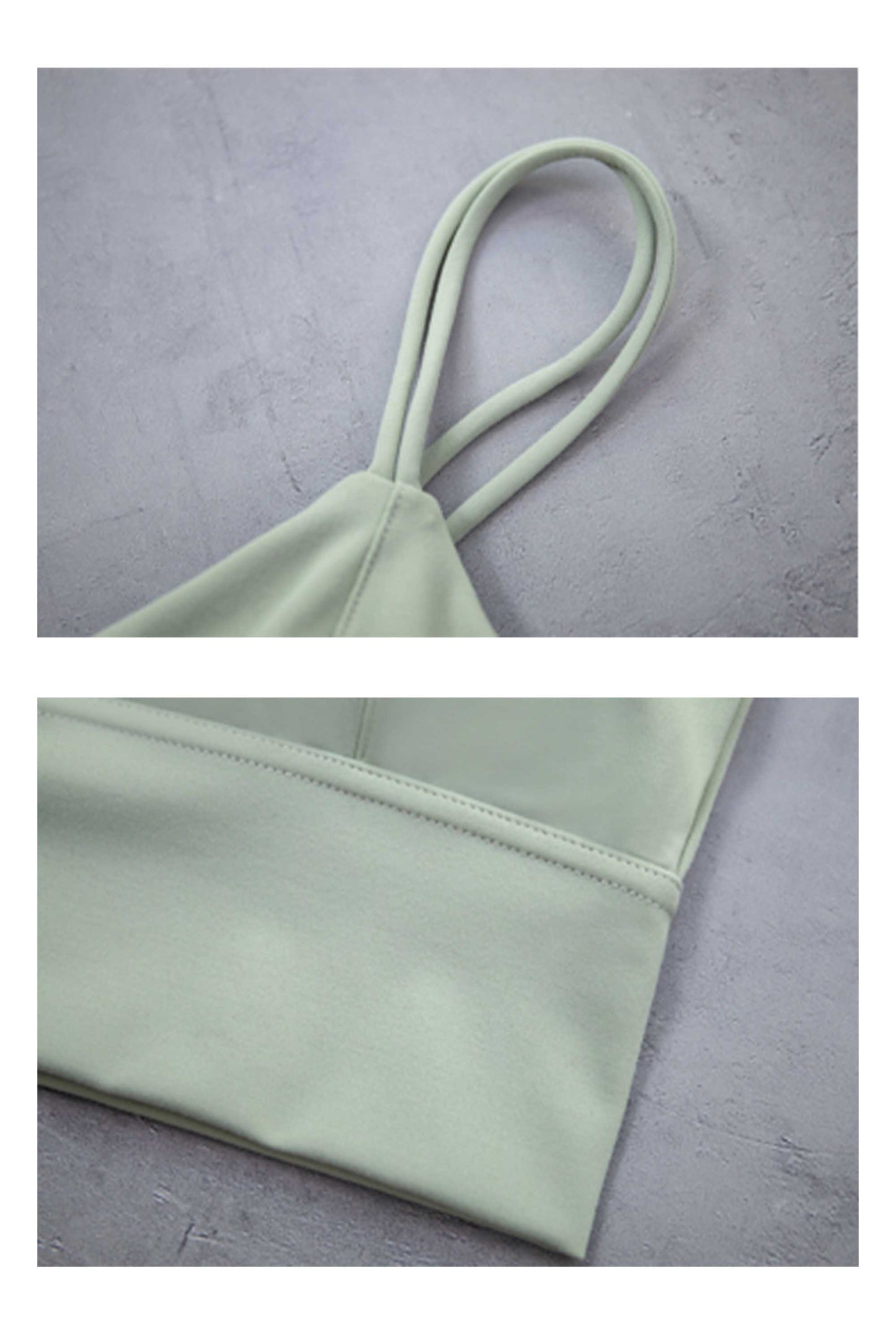 WX1210-BR nuevo chaleco doble halter europeo y americano, ropa interior deportiva para mujer, copa tridimensional, sujetador de yoga con espalda a la moda