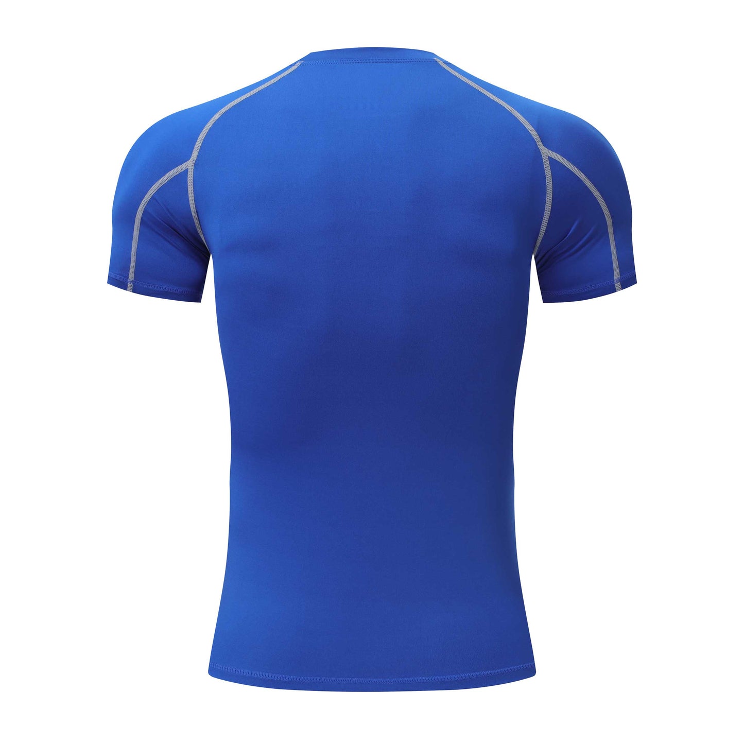 HRYTG1032-Men's PRO tights short sleeve sports running training clothes basketball fitness clothes quick dry short sleeve T-shirt