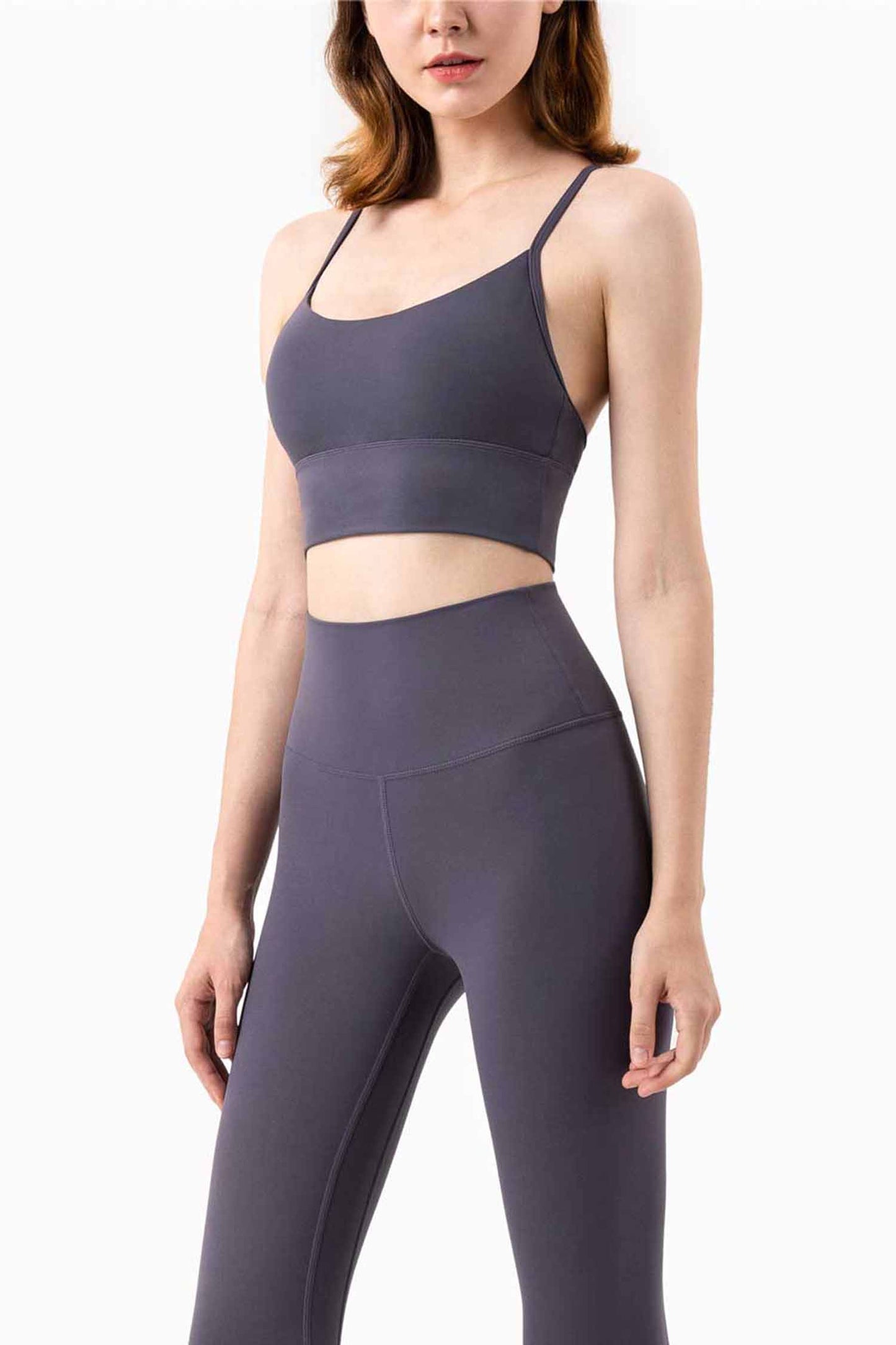 WX1219-NULS nuevo chaleco de yoga desnudo, ropa interior deportiva de Pilates, sujetador de yoga sexy con espalda para verano