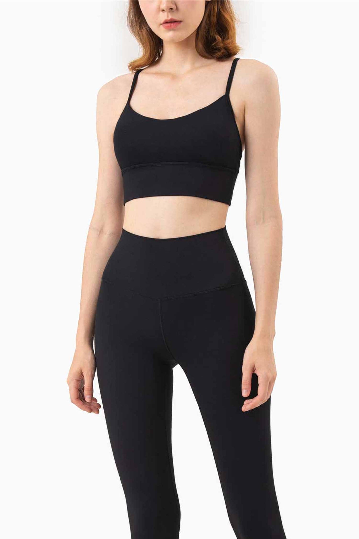 WX1219-NULS nuevo chaleco de yoga desnudo, ropa interior deportiva de Pilates, sujetador de yoga sexy con espalda para verano