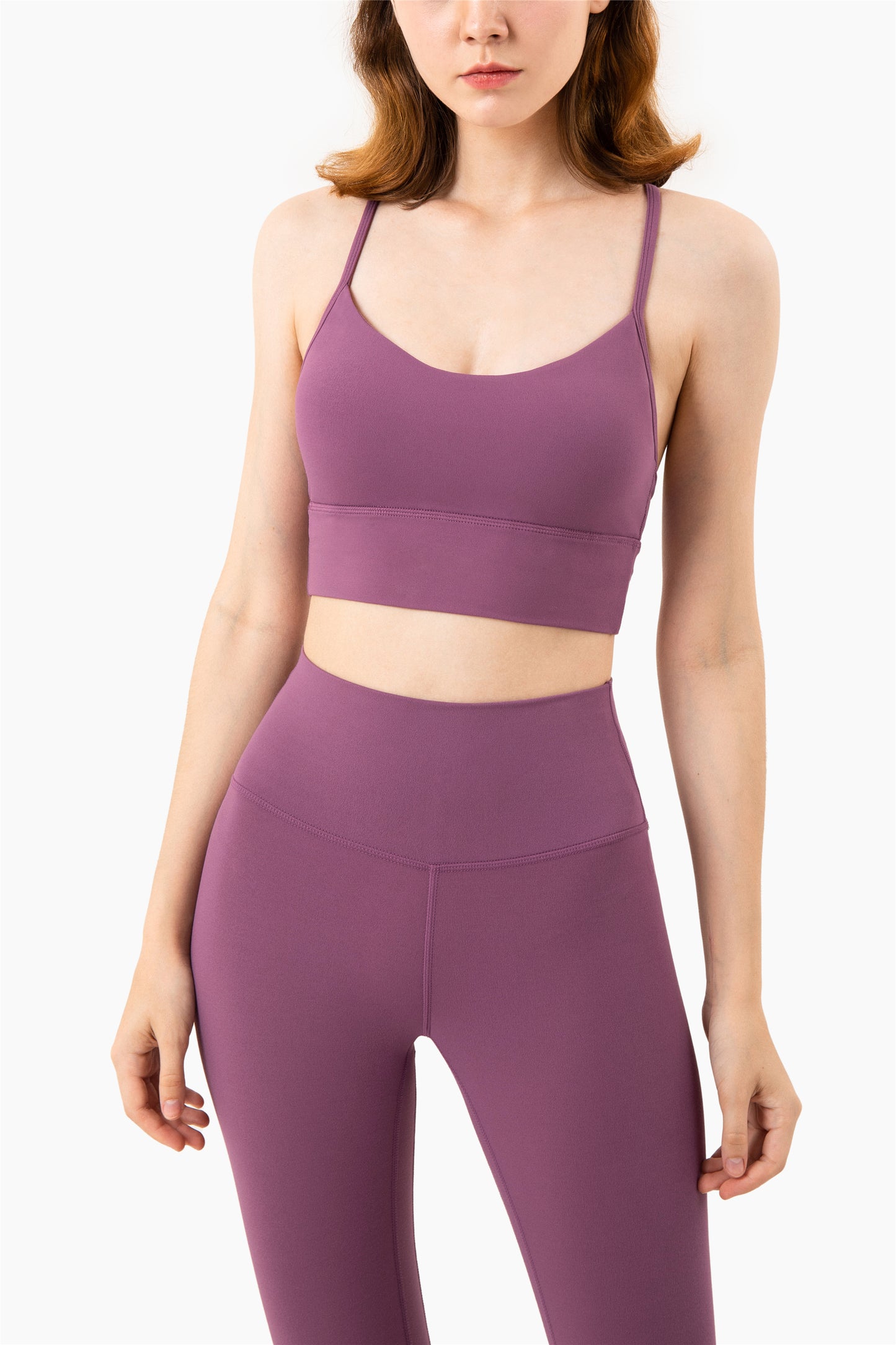 WX1219-NULS nuevo chaleco de yoga desnudo, ropa interior deportiva de Pilates, sujetador de yoga sexy con espalda para verano