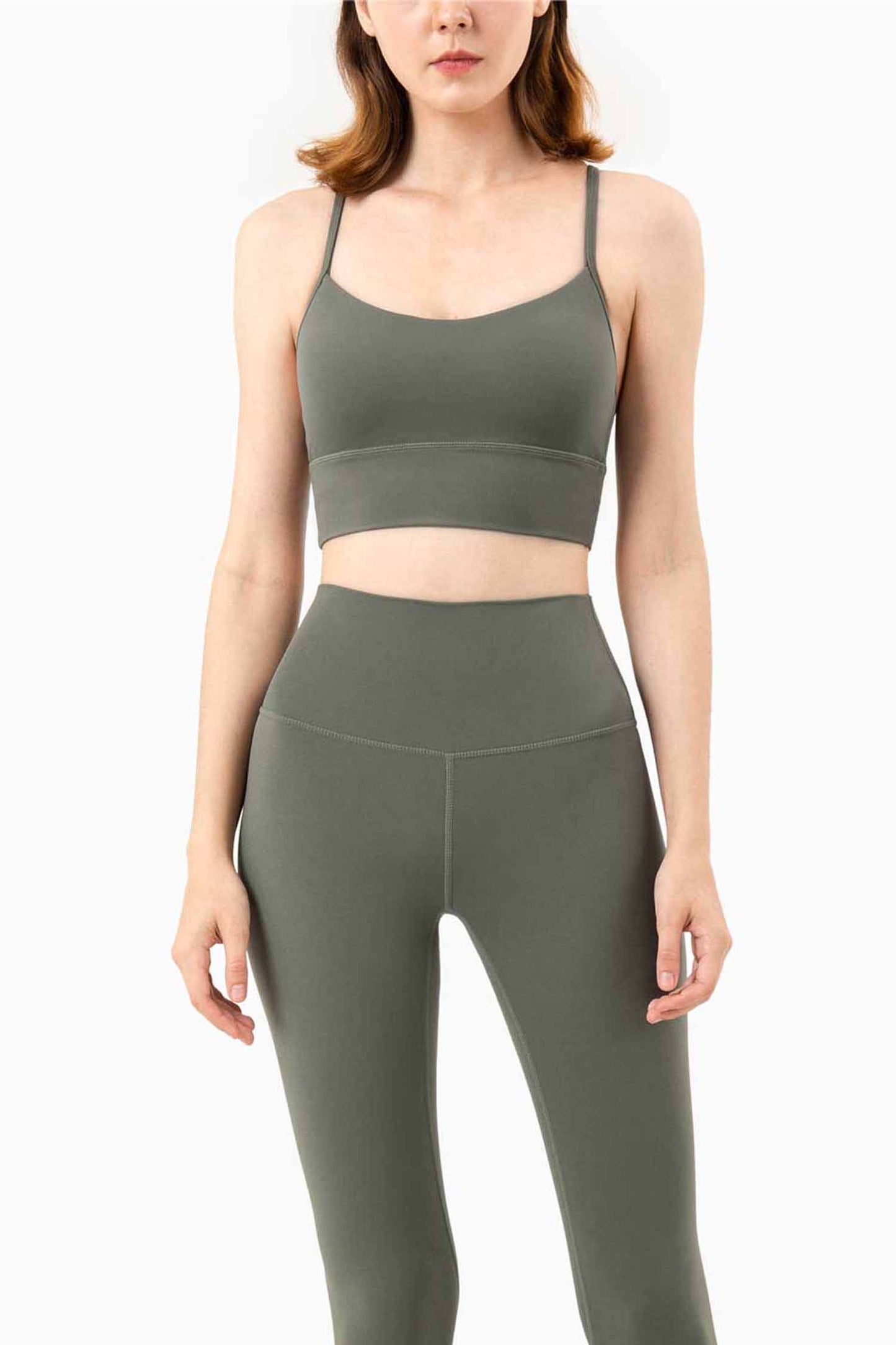 WX1219-NULS nuevo chaleco de yoga desnudo, ropa interior deportiva de Pilates, sujetador de yoga sexy con espalda para verano