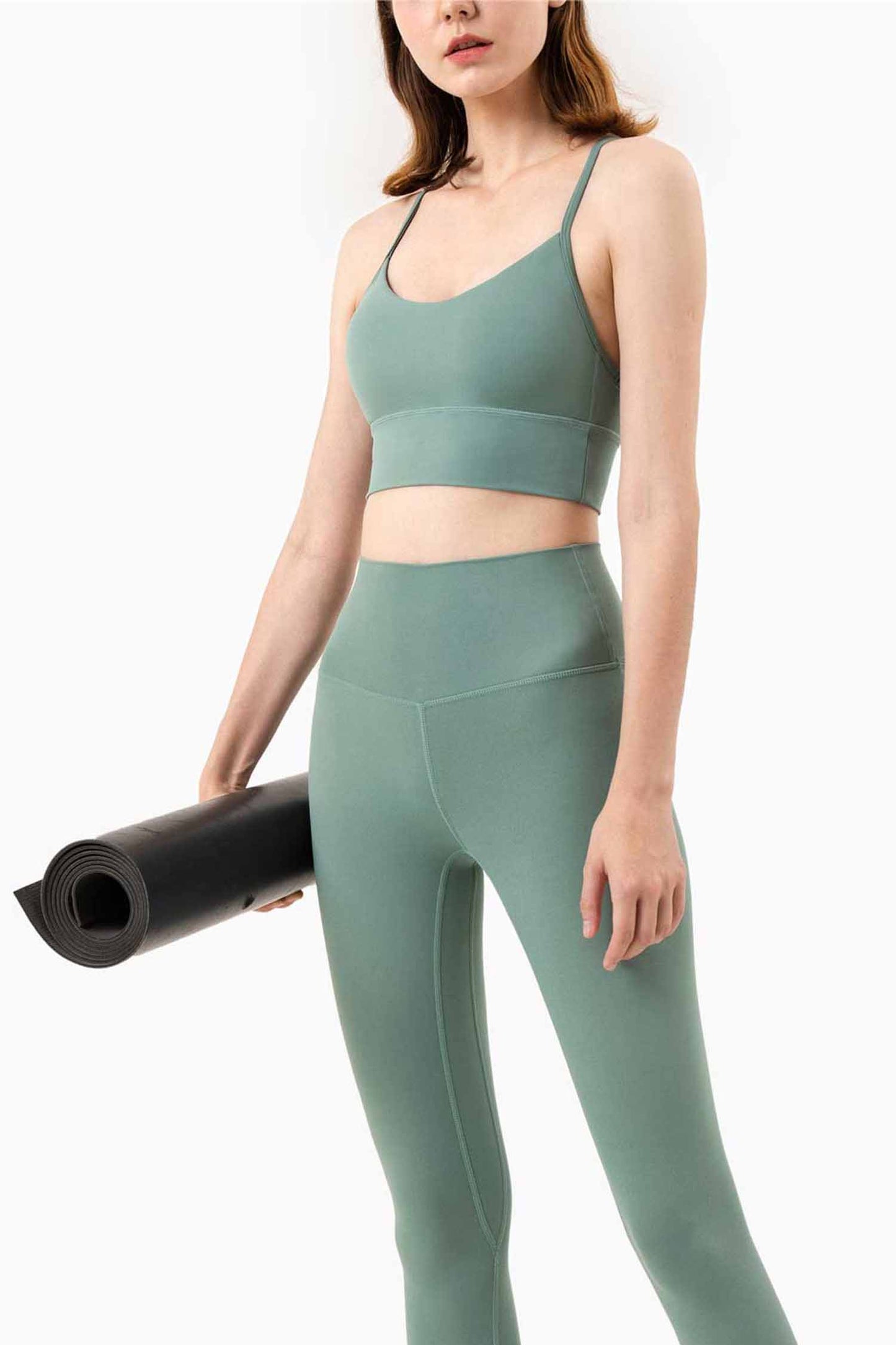 WX1219-NULS nuevo chaleco de yoga desnudo, ropa interior deportiva de Pilates, sujetador de yoga sexy con espalda para verano
