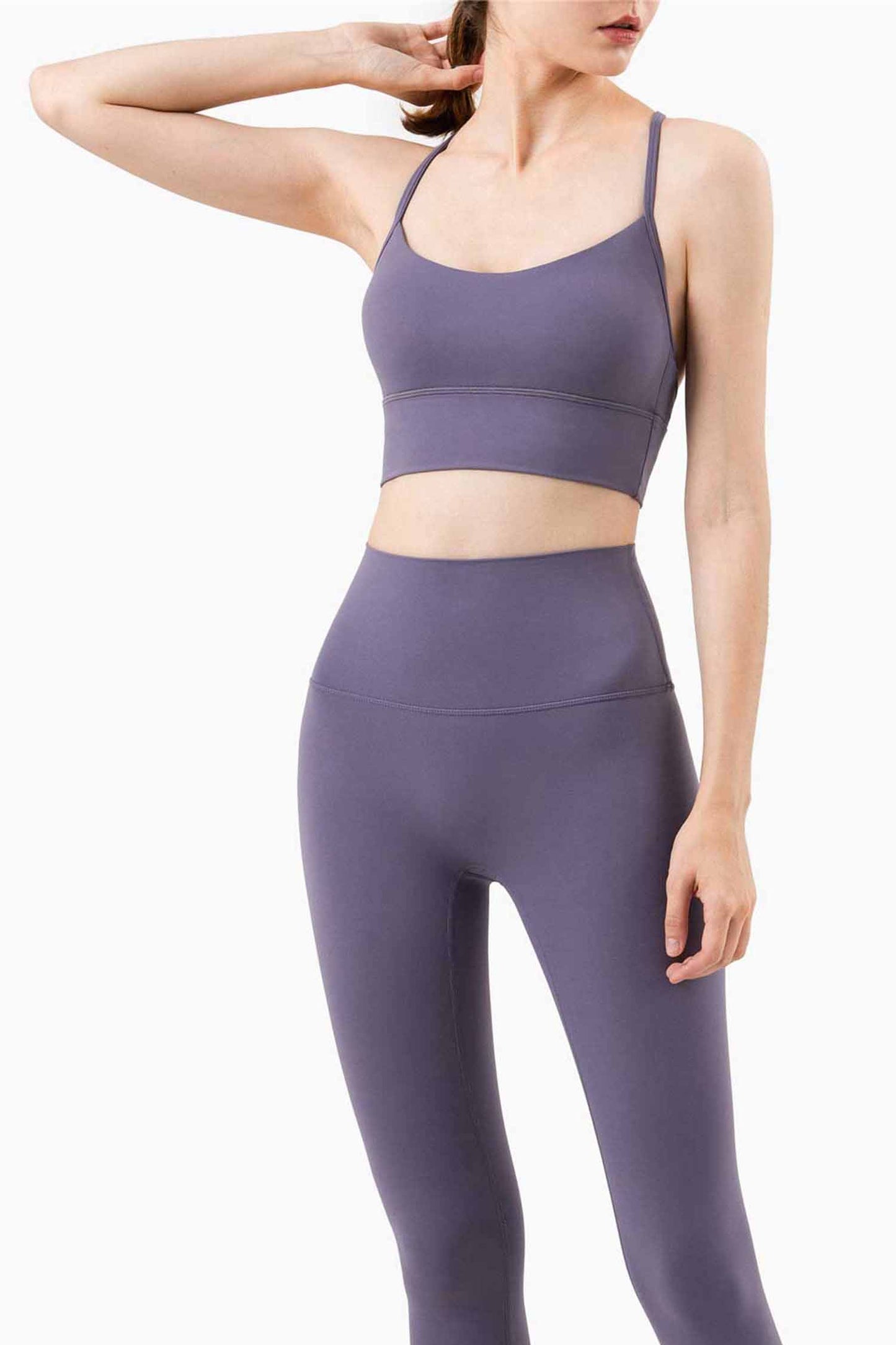 WX1219-NULS nuevo chaleco de yoga desnudo, ropa interior deportiva de Pilates, sujetador de yoga sexy con espalda para verano