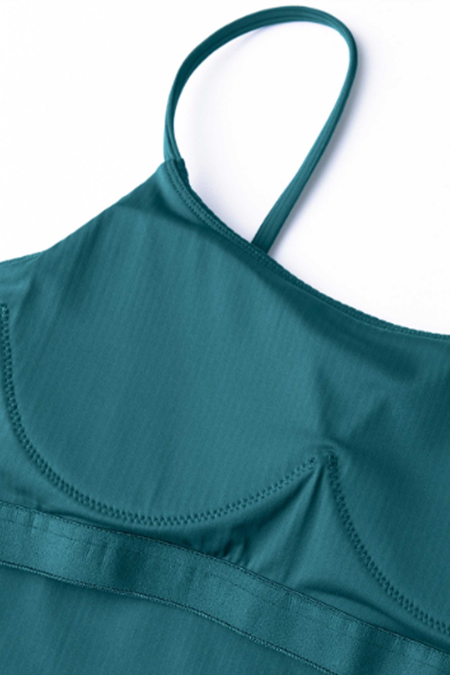 WX1536-Nuls Rib Nude Yoga Strap Tank Top Spring/Summer Half Fixed Cup Top Women's Low Strength Sports Bra