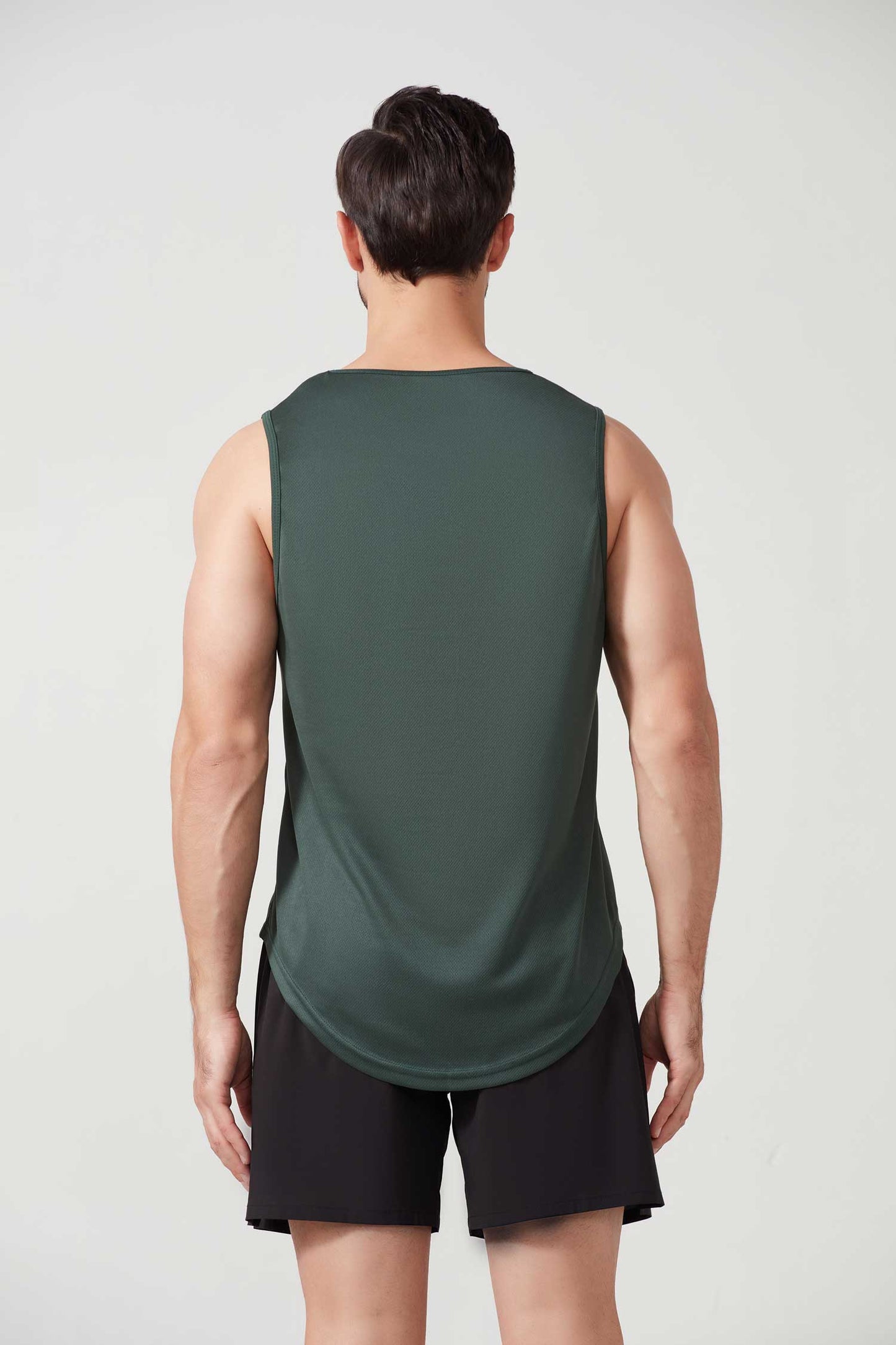 HRBX10001-Summer marathon quick-drying sports vest for men, sleeveless tank top for running and training, loose fit for basketball