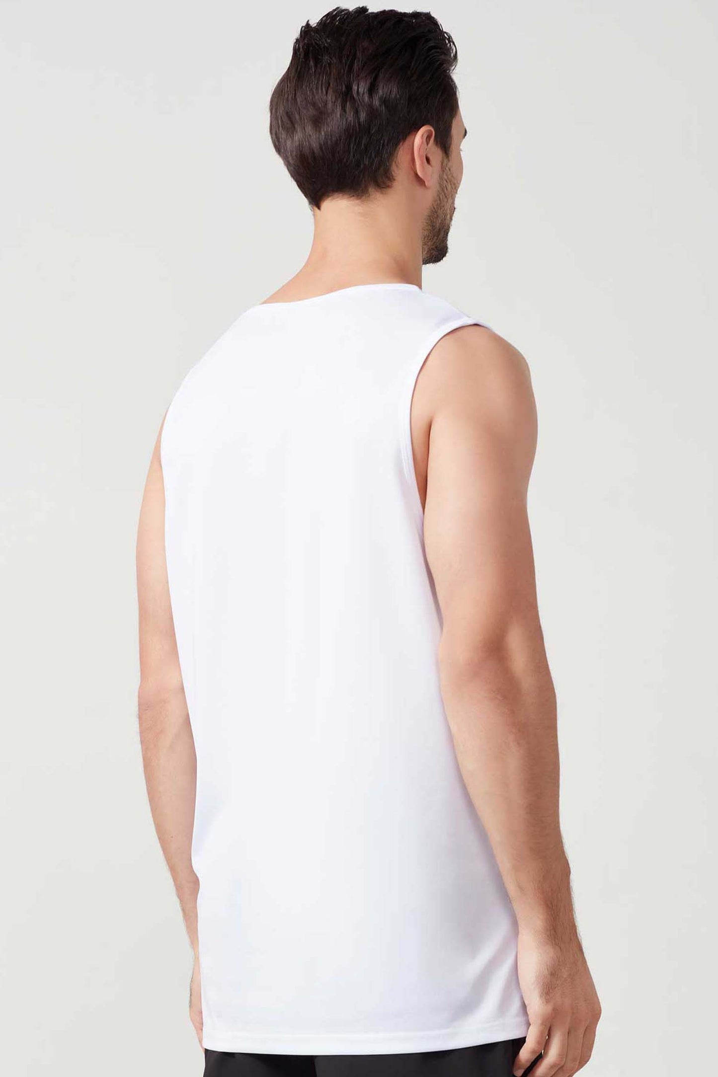 HR2210003-Men's loose summer sports vest, plus size basketball training vest, quick-drying fitness vest