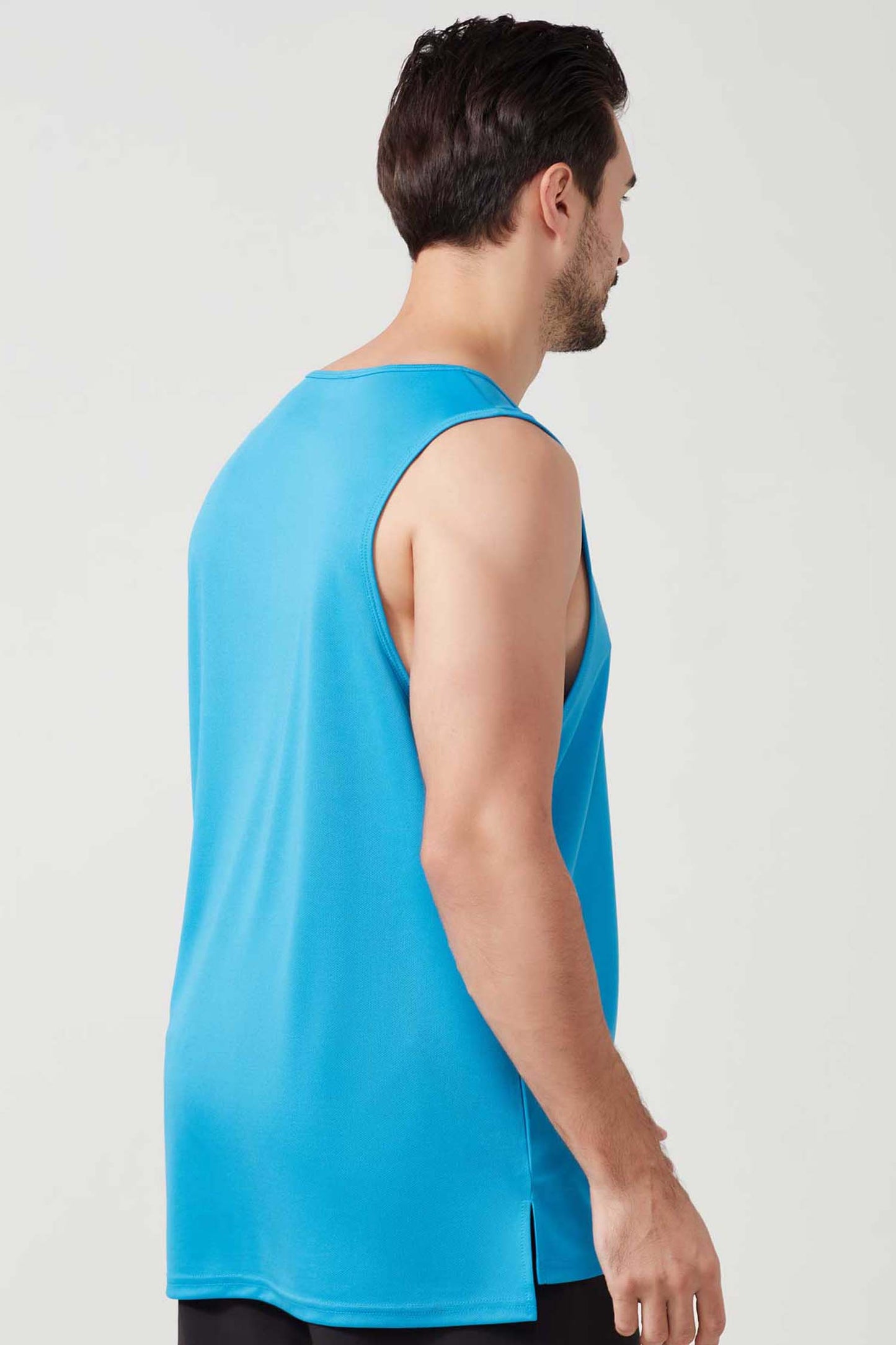 HR2210003-Men's loose summer sports vest, plus size basketball training vest, quick-drying fitness vest