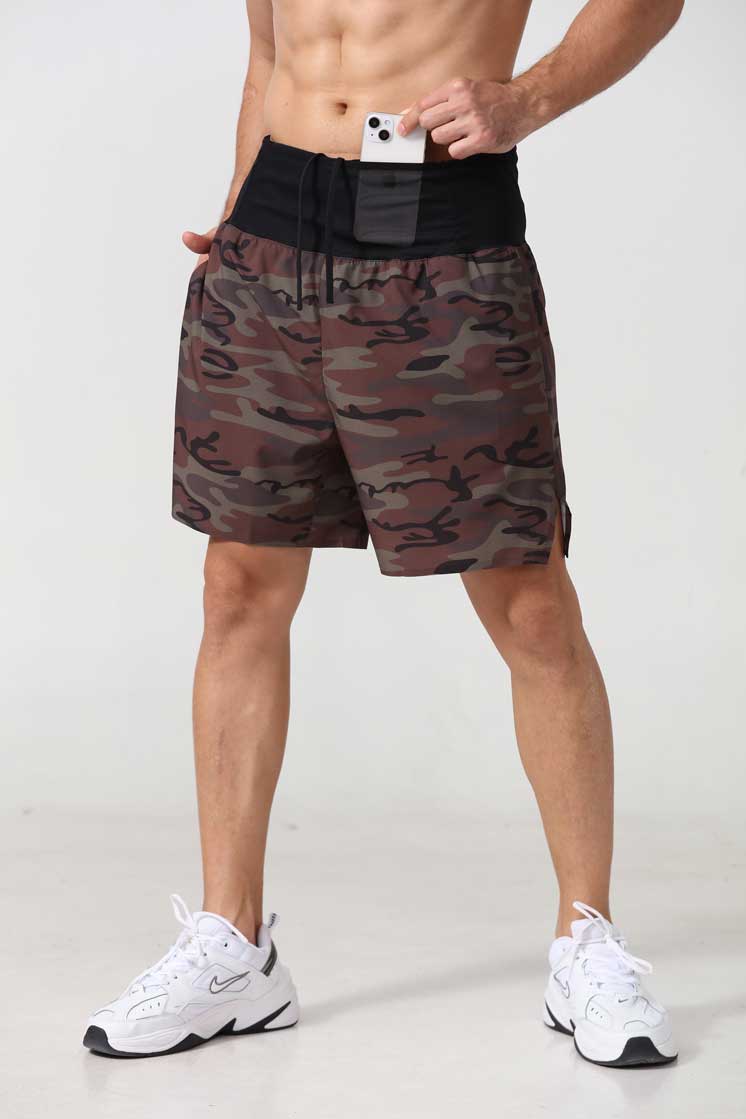 HRDK90026-Men's outdoor racing running shorts, suitable for marathon, track and field, and fitness