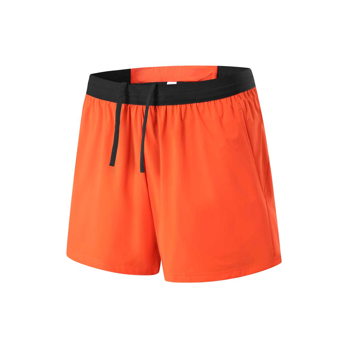 HRDK23402-Men's quick-drying running shorts with summer lining, faux two-piece nylon double-layer shorts for outdoor marathons