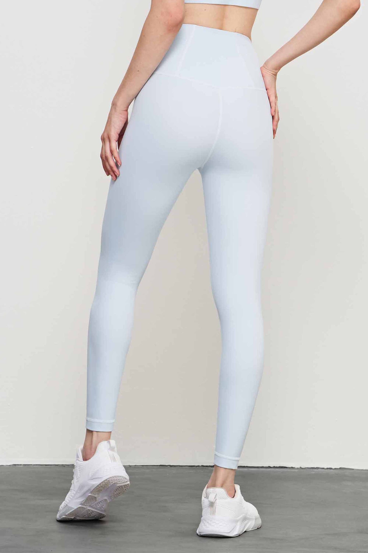 CK1545-Jumping exercise fitness pants women anti-curling waistband reflective buttocks line yoga pants no embarrassing line yoga leggings