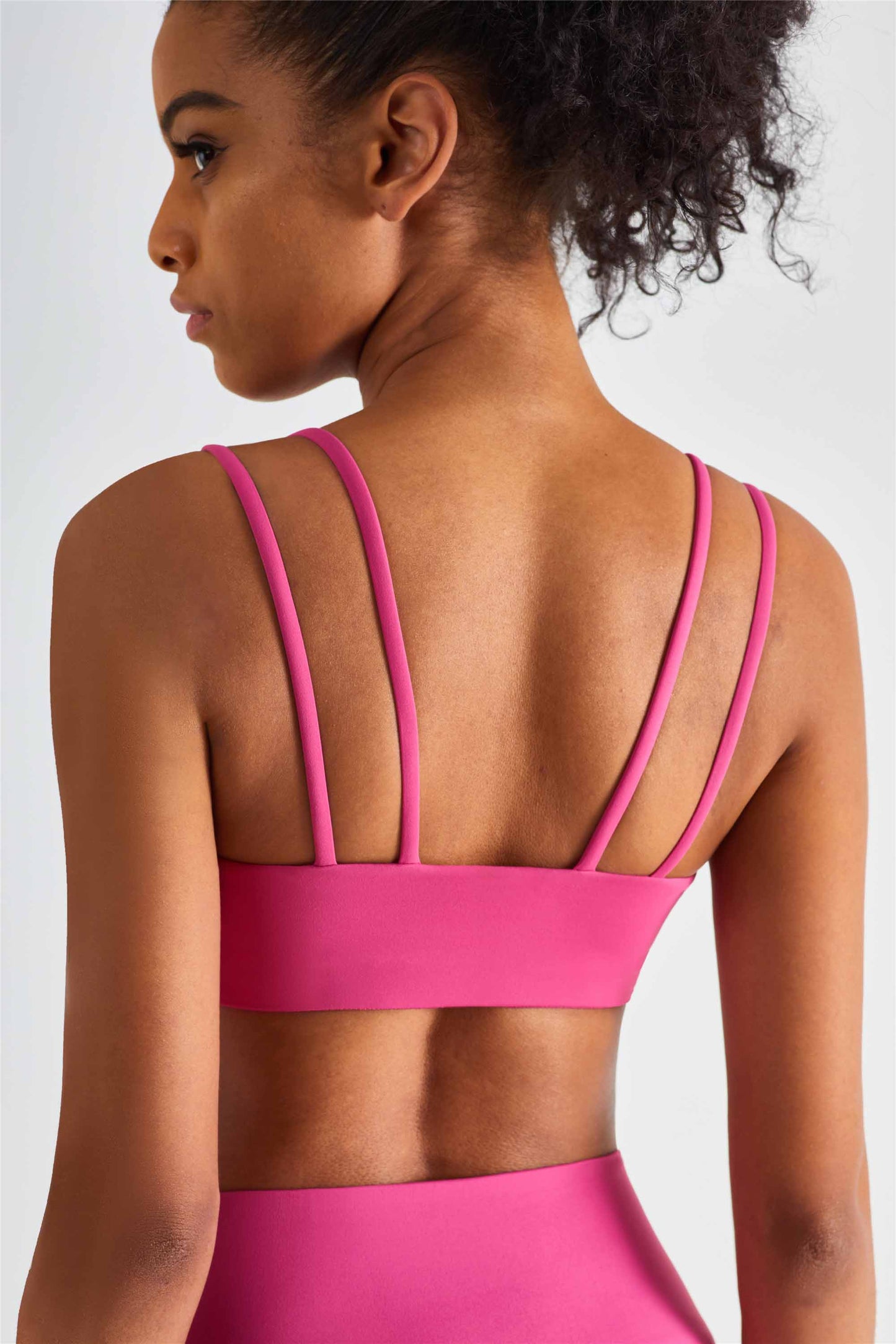 WX1434-LNU super light and bare sports underwear Beautiful back strap sports fitness vest Comfortable breathable Yoga bra women